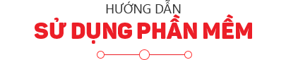 Hướng dẫn sử dụng phần mềm